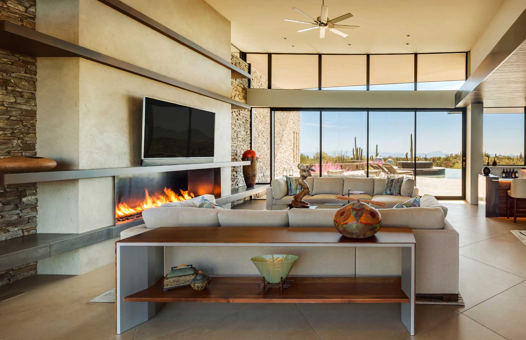 Contemporary Desert Southwest Interior Design By Janet Brooks