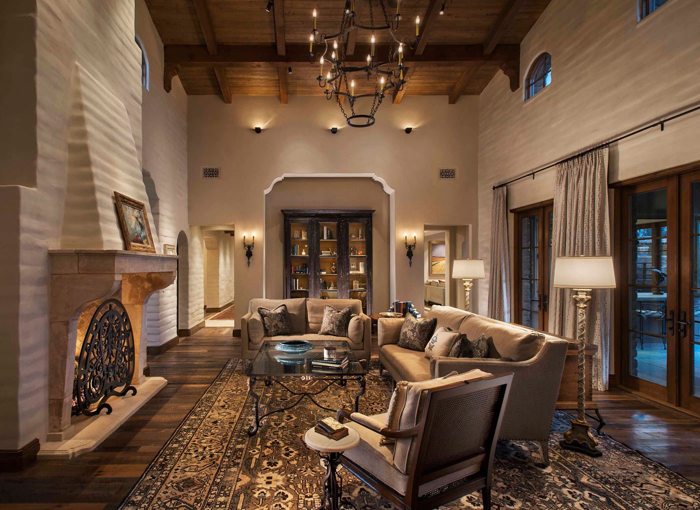 Arizona Luxury Interior Design Interior Design By Janet Brooks   Adobe With Euro Flair Living 