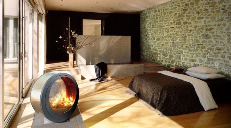 bedroom fireplace